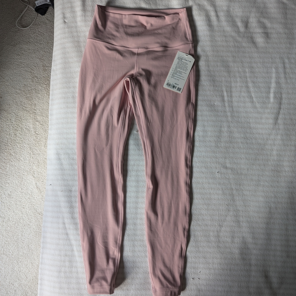 Lululemon Soft Pink Align Leggings 28 Inch